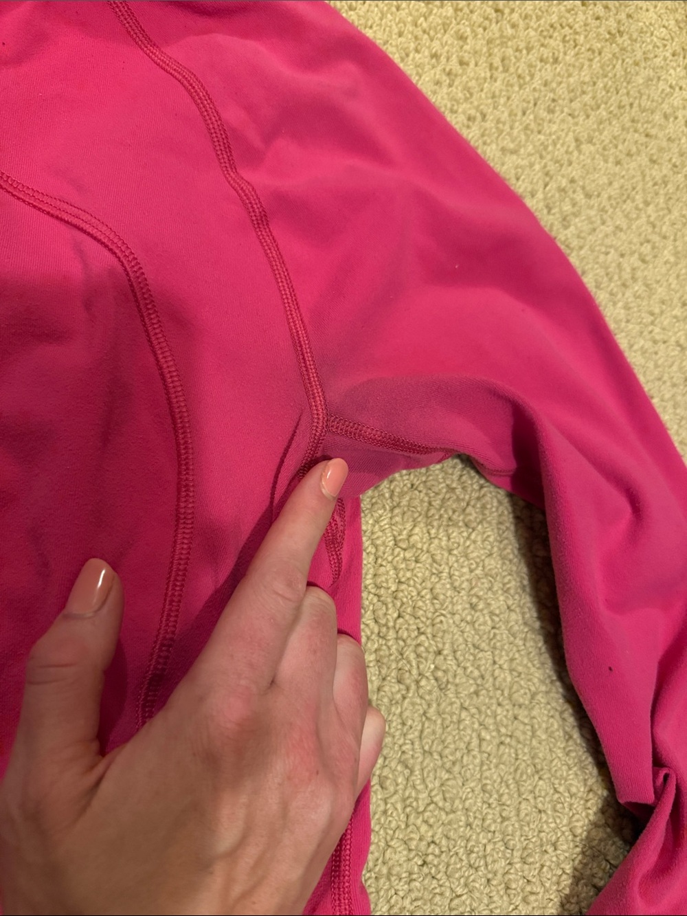 lululemon athletica Hot Pink Full-Zip Utility Jacket - Picture 3 of 6